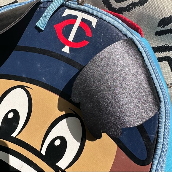MINNESOTA Twins Baseball T. C. Mascot Kids Collection Backpack - Picture 9 of 12